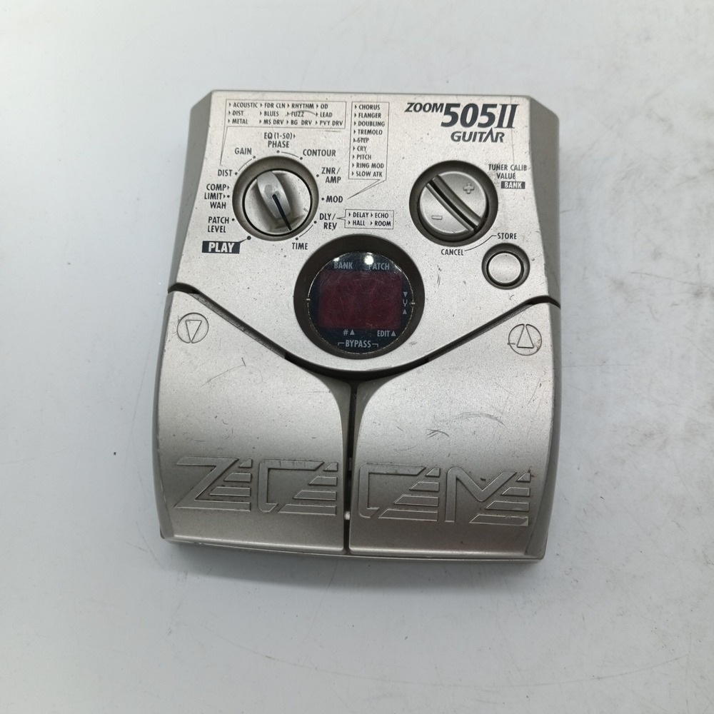 Zoom 505II Guitar Multi Effects Processor Pedal Tuner Delay Distortion Japan